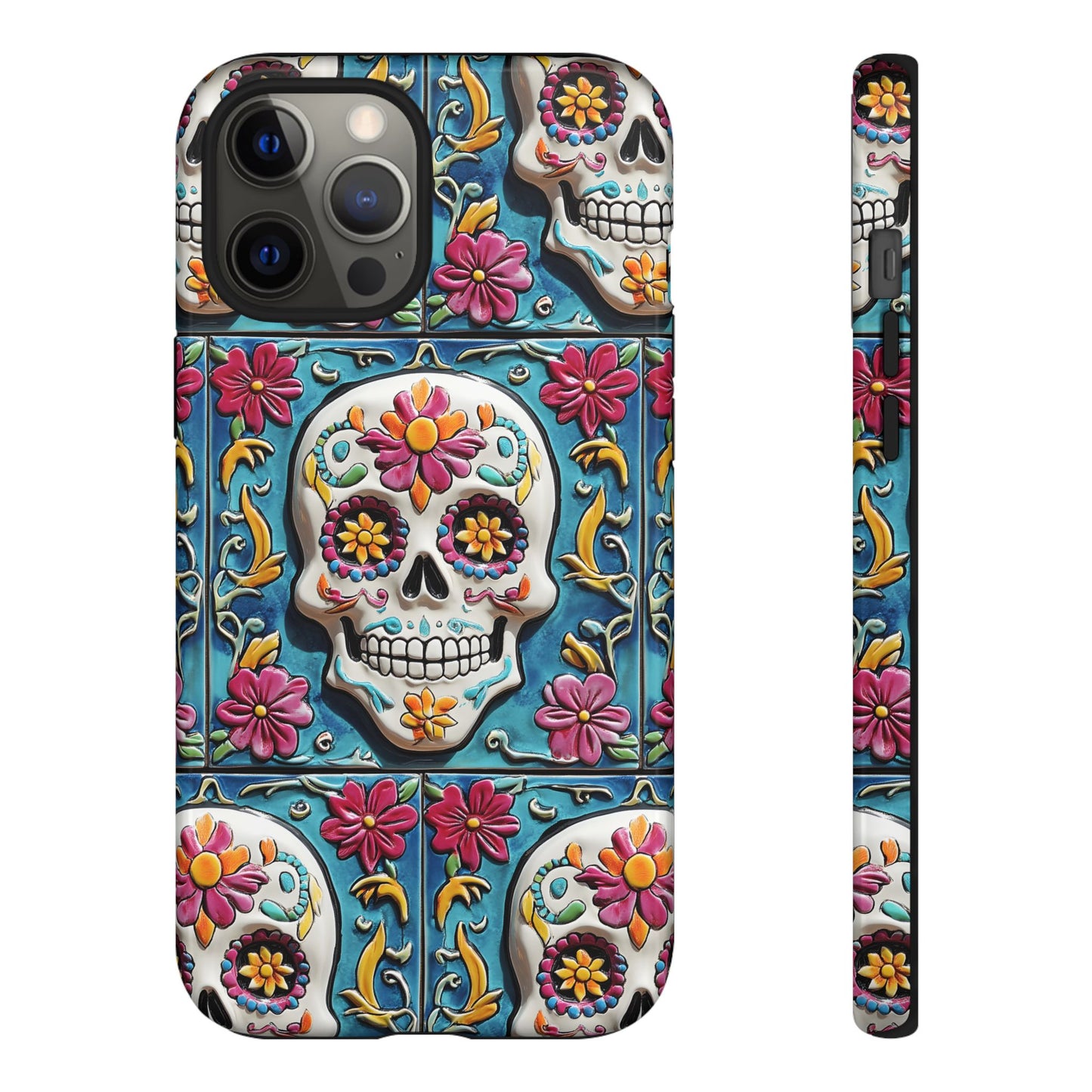 Tough Cases Day of the Dead Dia de Los Muertos Sugar Skull 0001