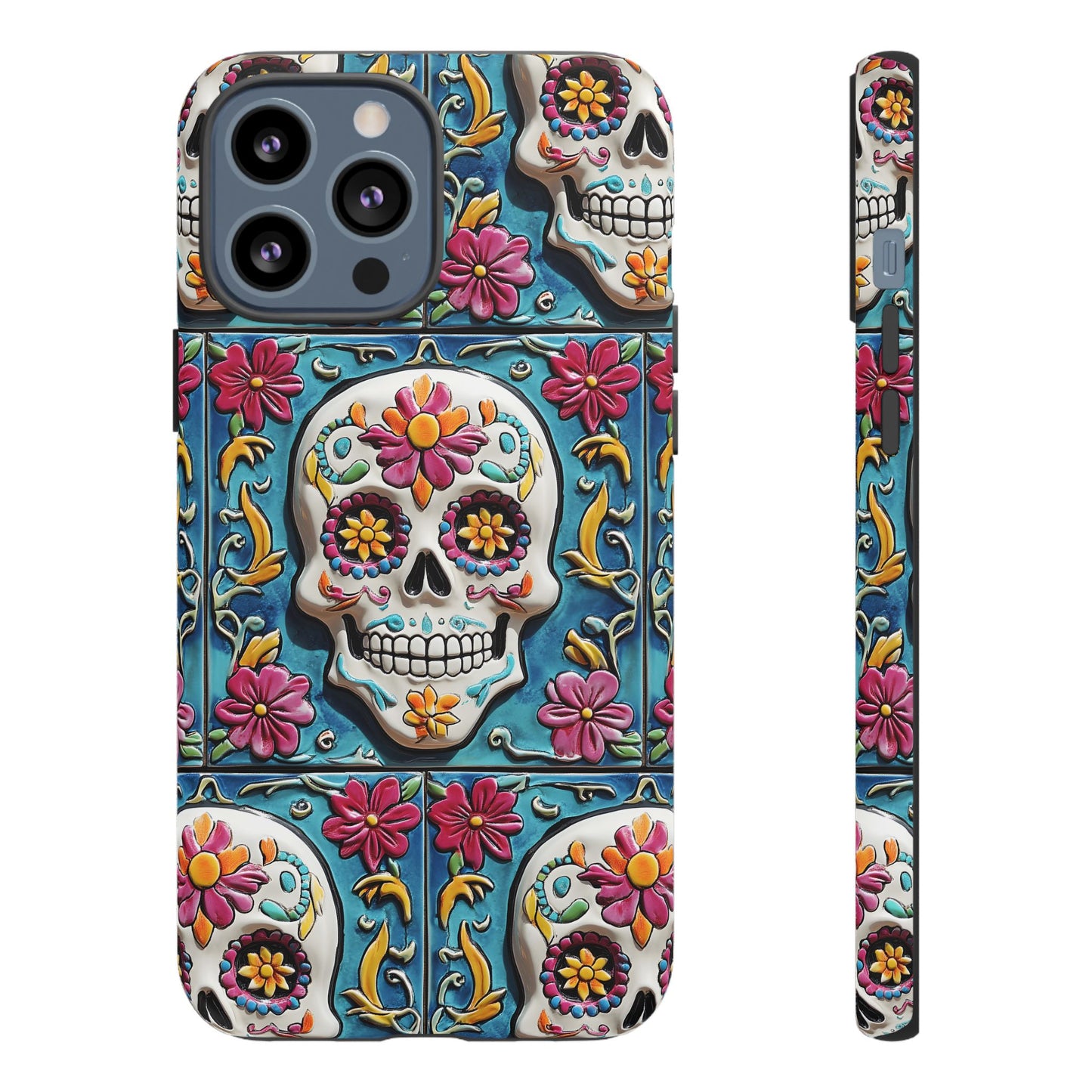 Tough Cases Day of the Dead Dia de Los Muertos Sugar Skull 0001