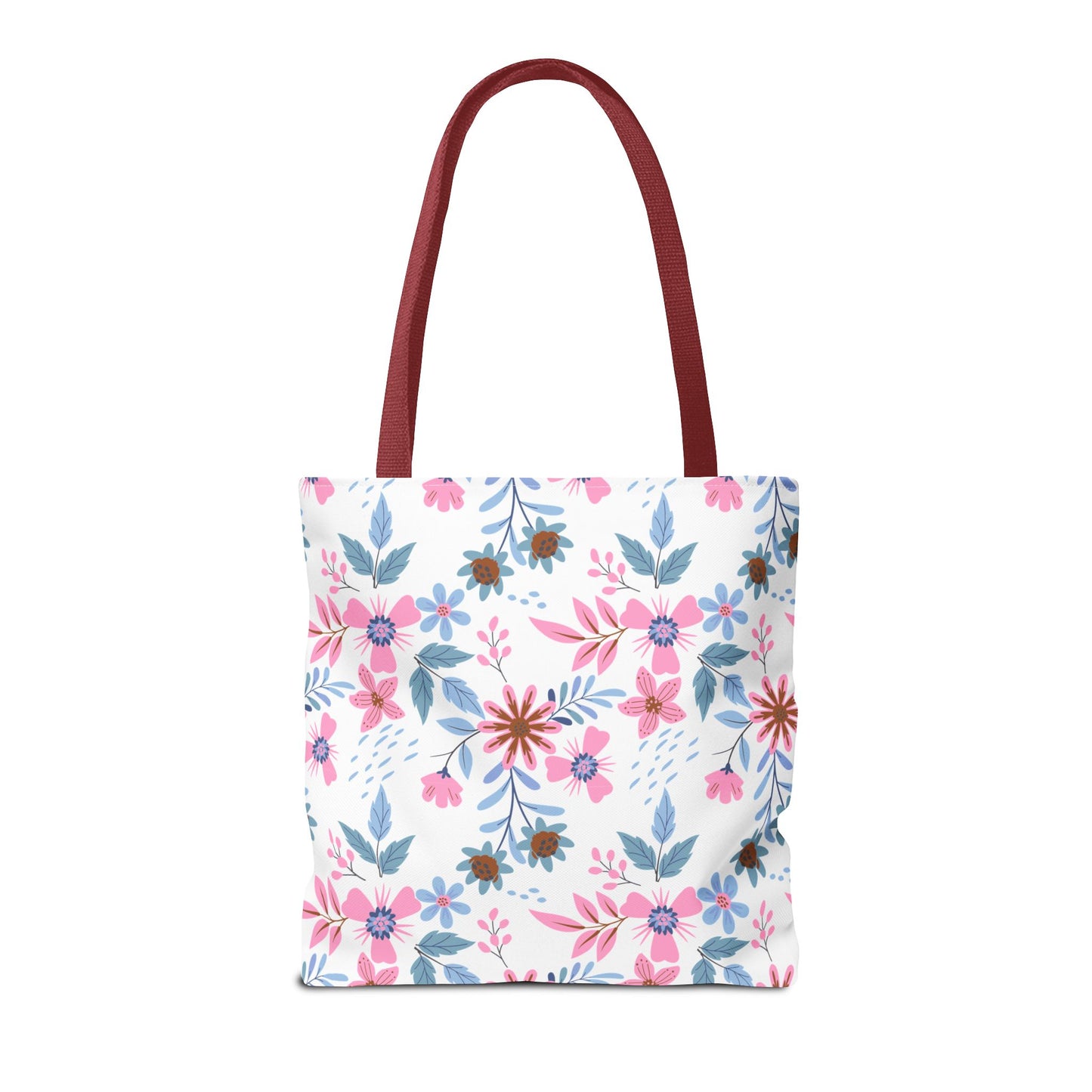 Tote Bag - Floral - White