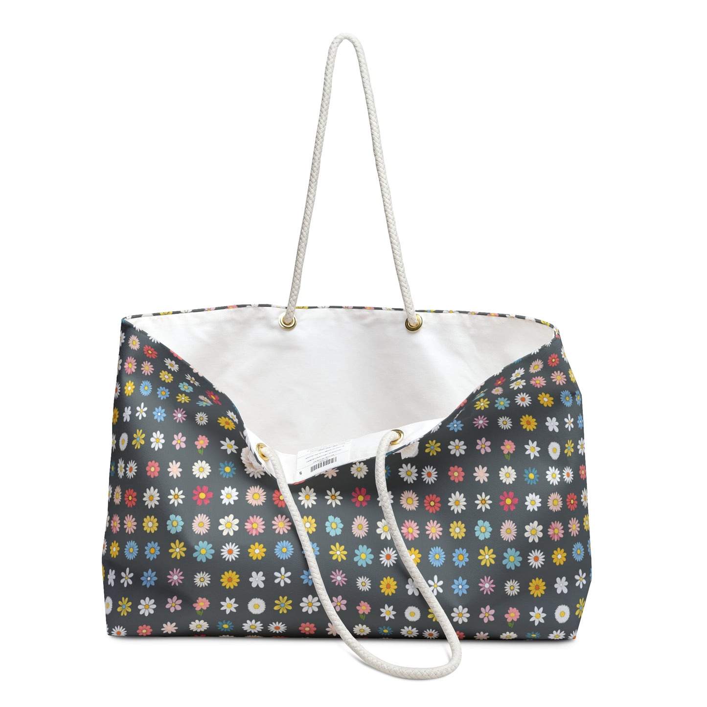 Weekender Bag - Daisys - Grey