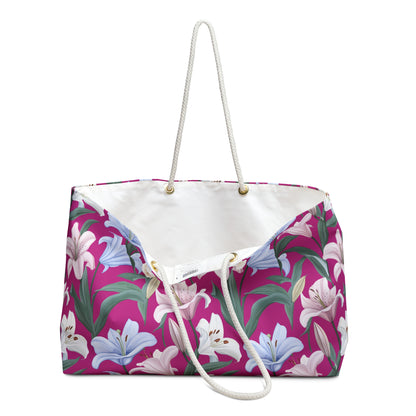 Weekender Bag - Flower Floret - Pink