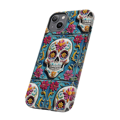 Tough Cases Day of the Dead Dia de Los Muertos Sugar Skull 0001