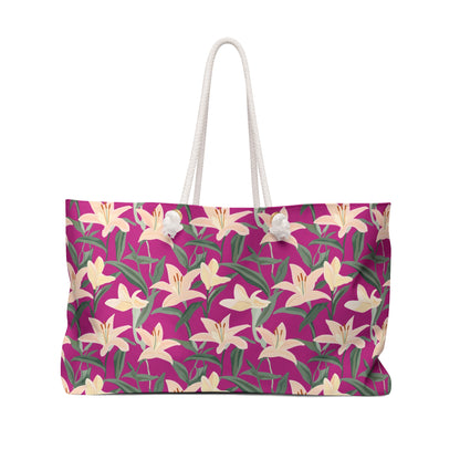 Weekender Bag - Flower Blossum - Pink