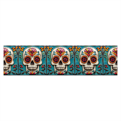 Sugar Skull Bumper Stickers 010, Day of the Dead Dia de Los Muertos, Halloween Decor - Car Decals, Laptop Stickers