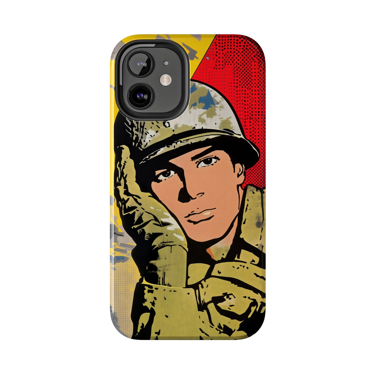 Tough Phone Cases Pop Art Modern Edge Soldier 03