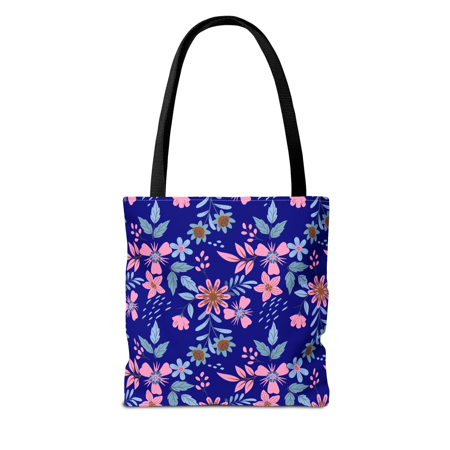 Tote Bag - Floral - Navy