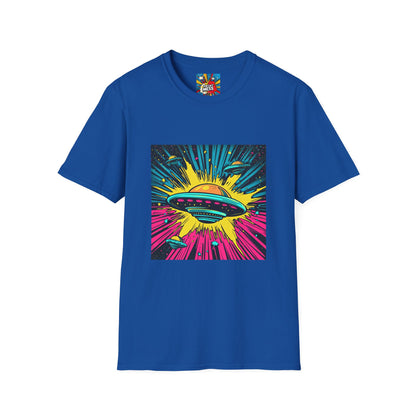 Unisex Softstyle T-Shirt Saucer 0003