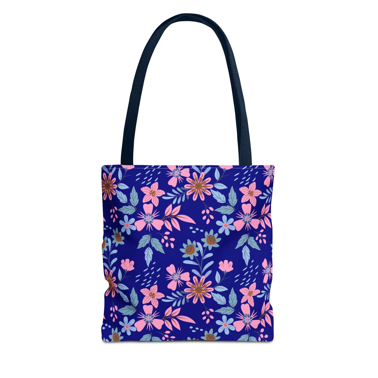 Tote Bag - Floral - Navy