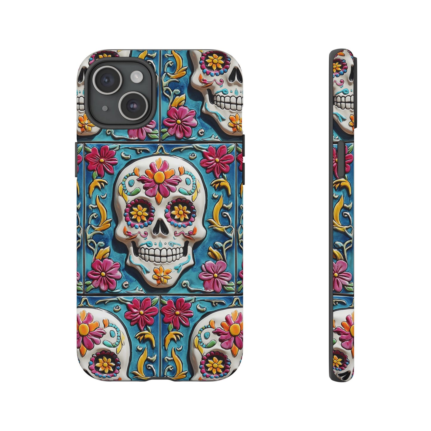 Tough Cases Day of the Dead Dia de Los Muertos Sugar Skull 0001