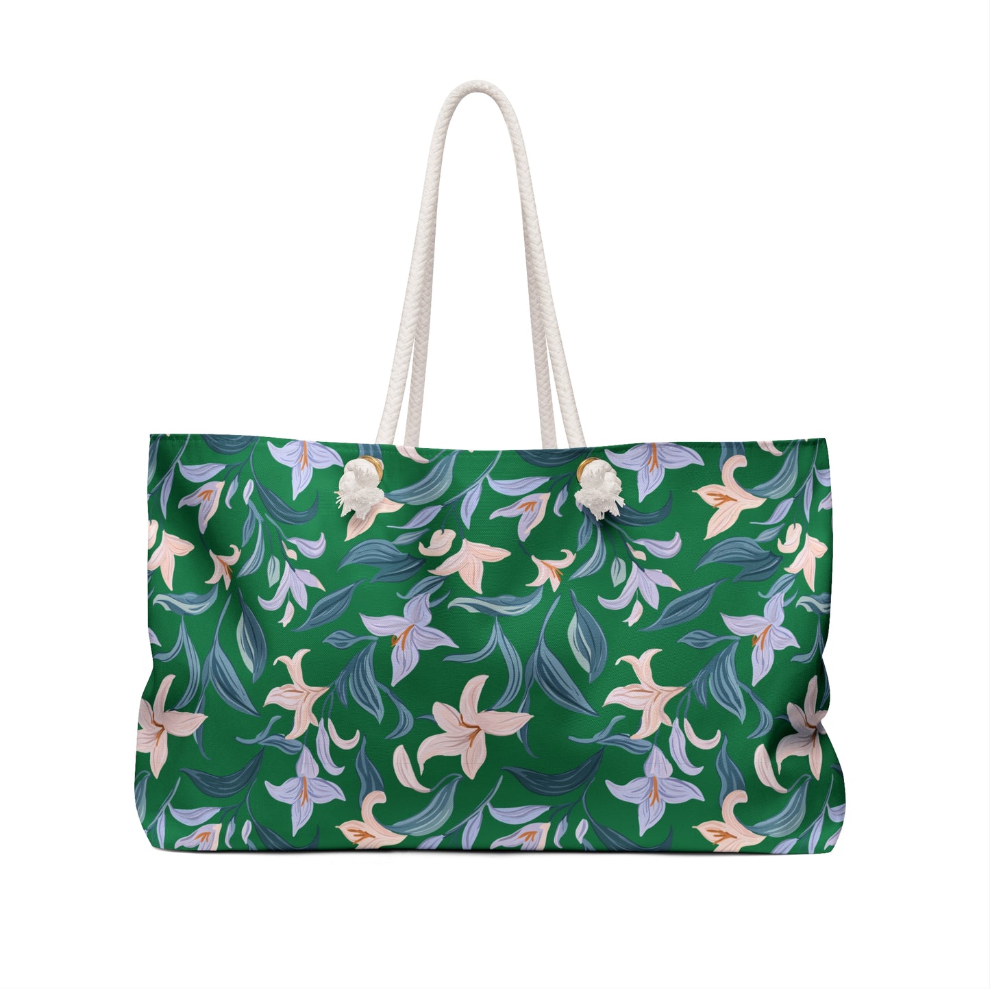 Weekender Bag - Flower Bloom - Green