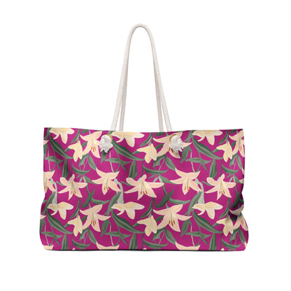 Weekender Bag - Flower Blossum - Pink