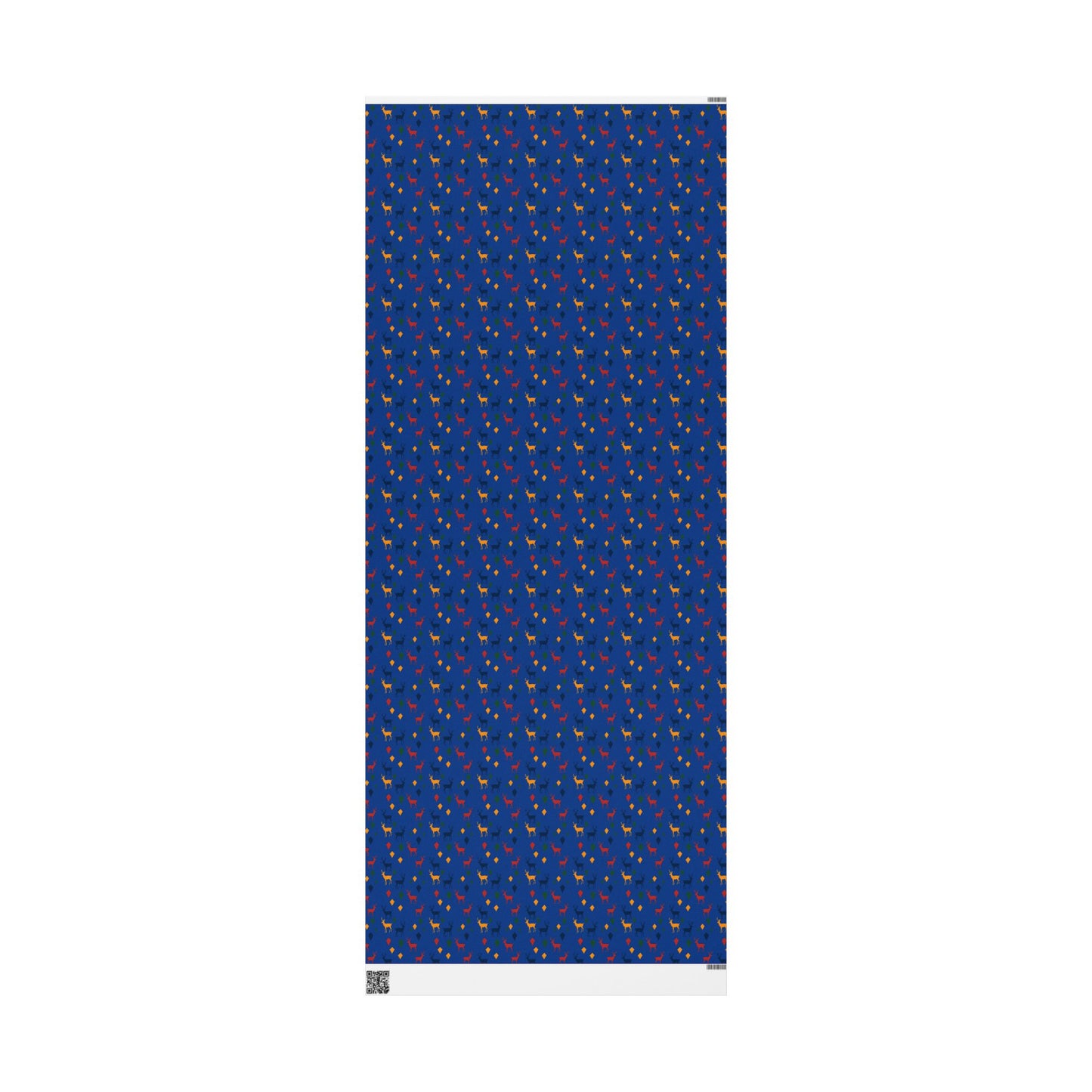 Wrapping Papers Christmas Reindeer Blue