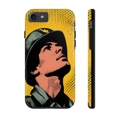 Tough Phone Cases Pop Art Modern Edge Soldier 02