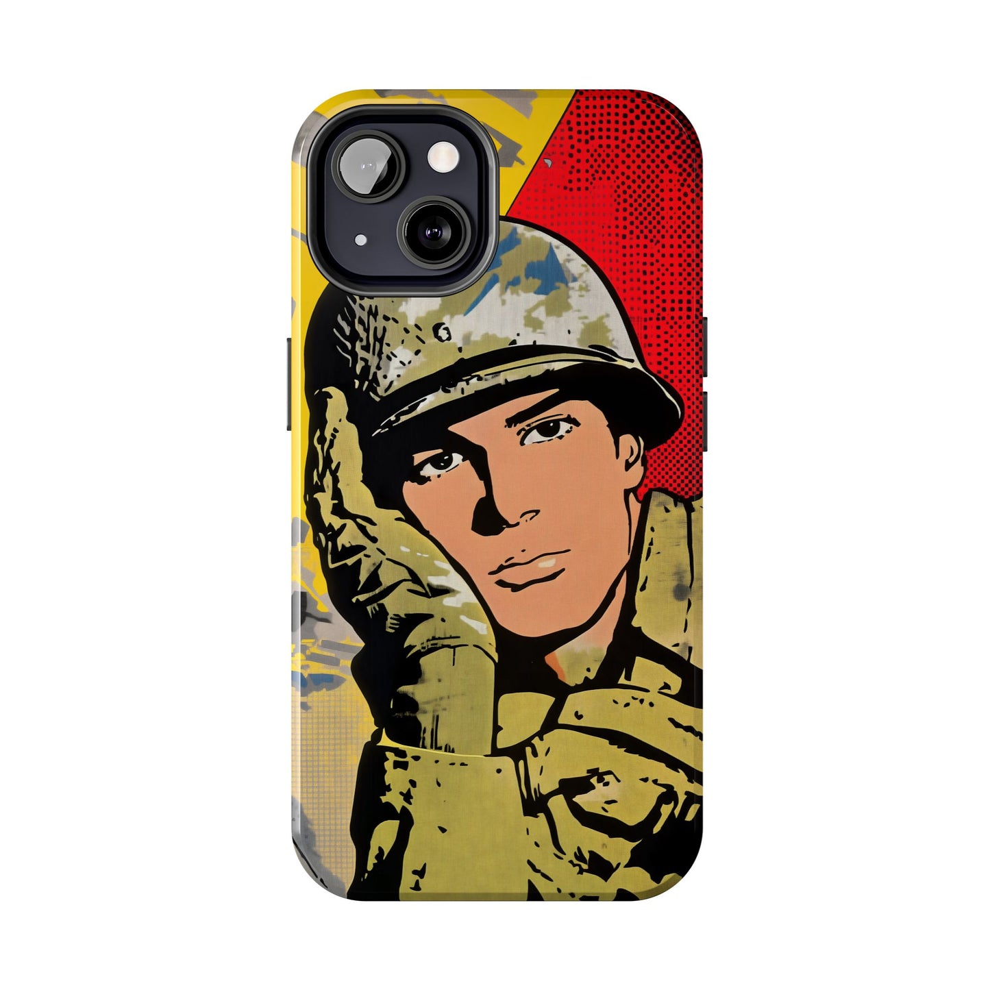 Tough Phone Cases Pop Art Modern Edge Soldier 03