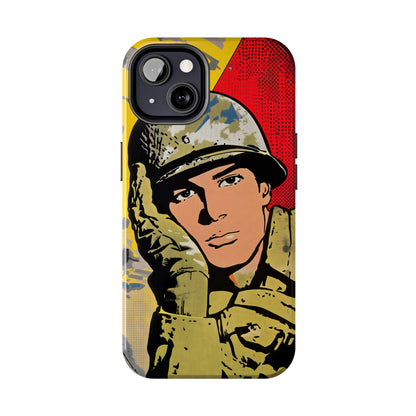 Tough Phone Cases Pop Art Modern Edge Soldier 03