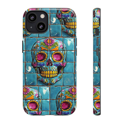 Tough Cases Day of the Dead Dia de Los Muertos Sugar Skull 0014