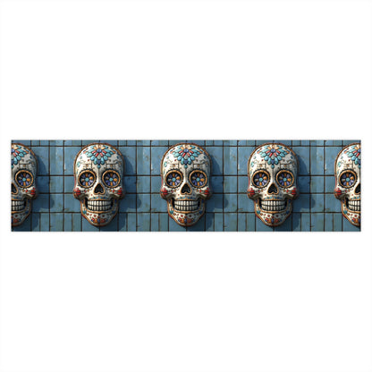 Sugar Skull Bumper Stickers 020 Day of the Dead Dia de Los Muertos, Halloween Decor - Car Decals, Laptop Stickers