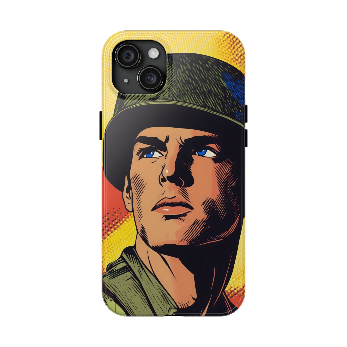 Tough Phone Cases Pop Art Modern Edge Soldier 04