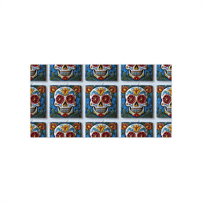 Sugar Skull Bumper Stickers 005, Day of the Dead Dia de Los Muertos, Halloween Decor - Car Decals, Laptop Stickers