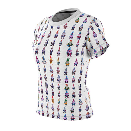 White-Gnome - Women's Cut & Sew Tee