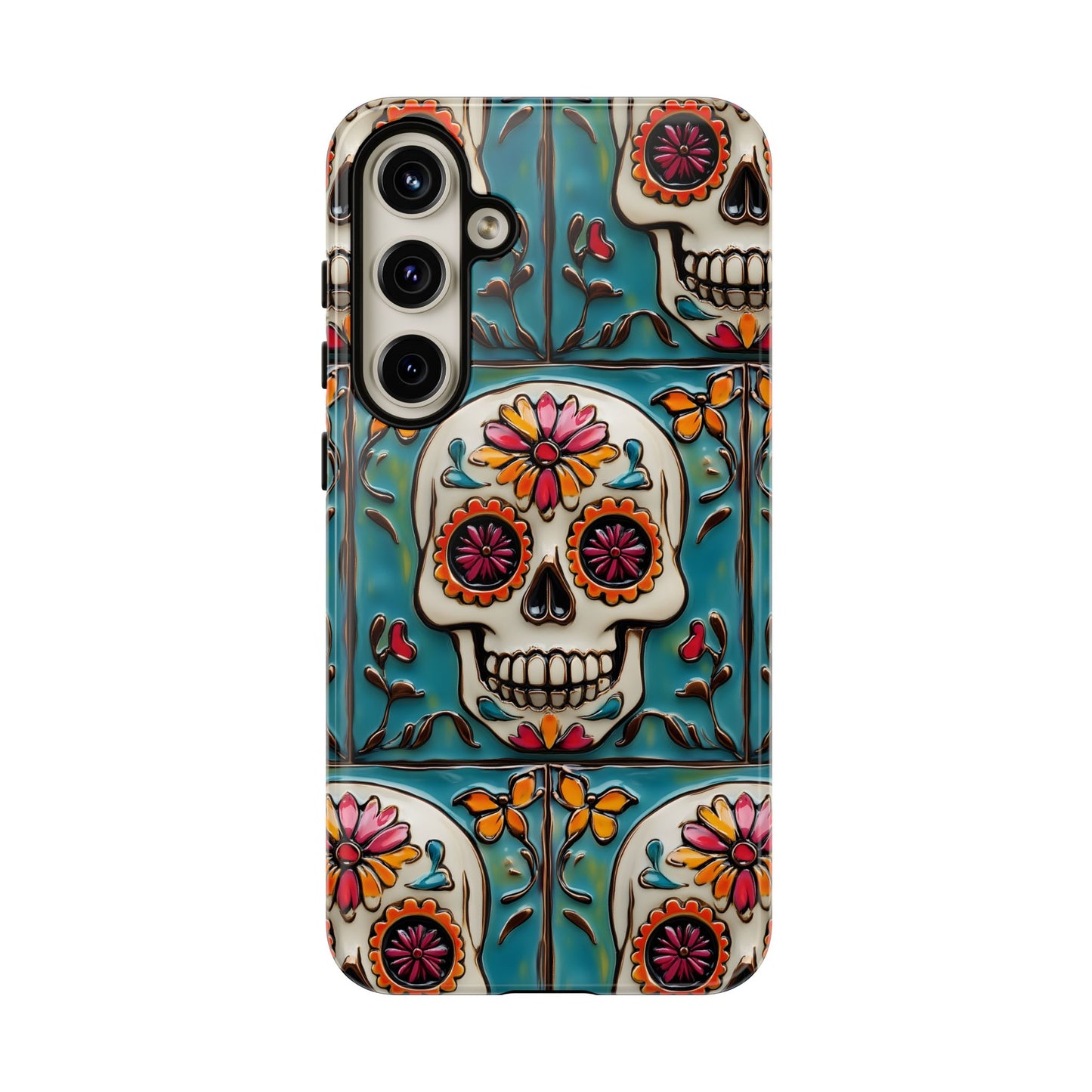 Tough Cases Day of the Dead Dia de Los Muertos Sugar Skull 0010