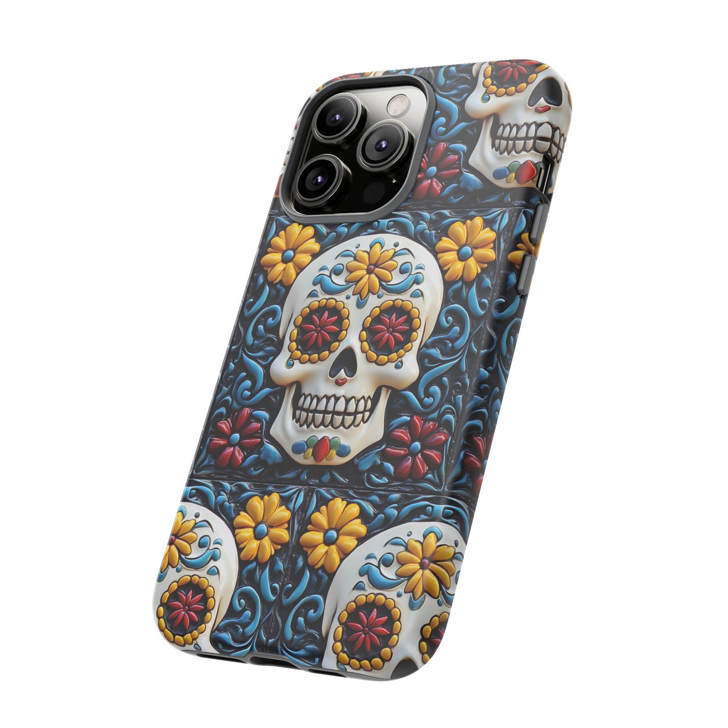 Tough Cases Day of the Dead Dia de Los Muertos Sugar Skull 0009