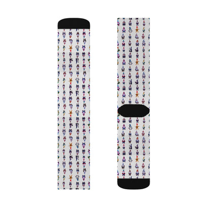 White-Gnome - Sublimation Socks