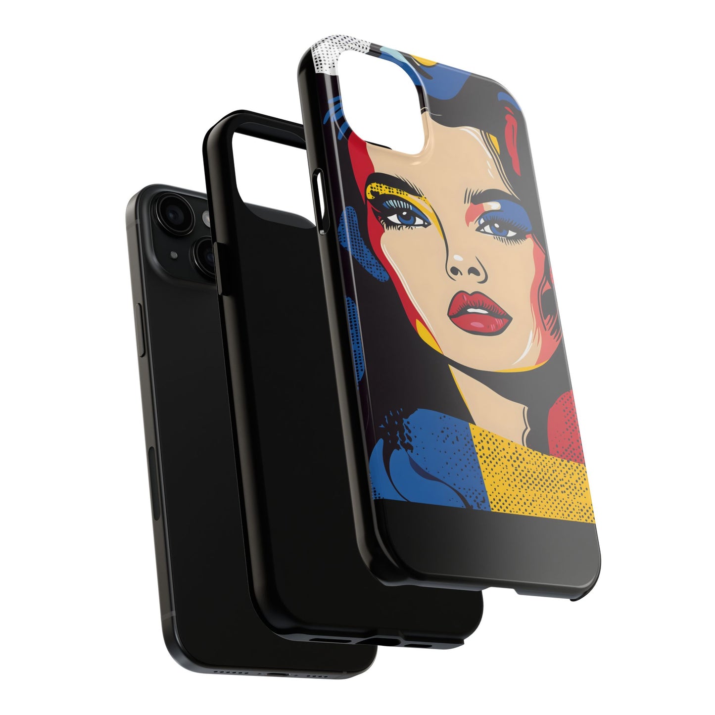 Tough Phone Cases Pop Art Modern Edge 04