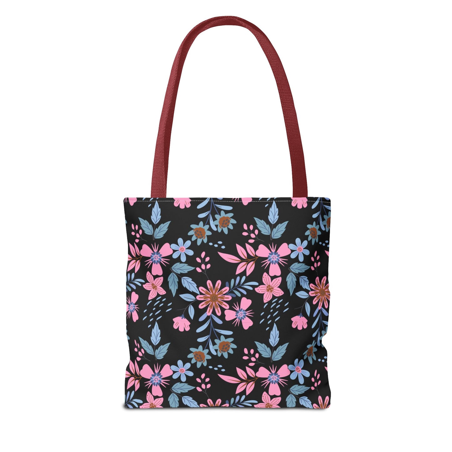 Tote Bag - Floral - Black