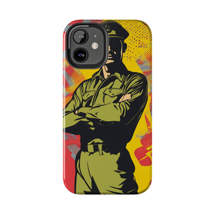 Tough Phone Cases Pop Art Modern Edge Soldier 01