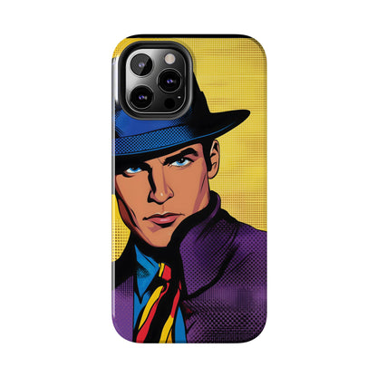 Tough Phone Cases Pop Art Modern Edge Guy Noir 04