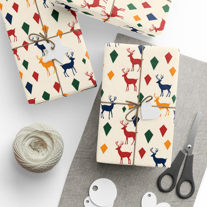 Wrapping Papers Christmas Reindeer