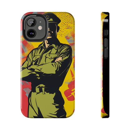 Tough Phone Cases Pop Art Modern Edge Soldier 01