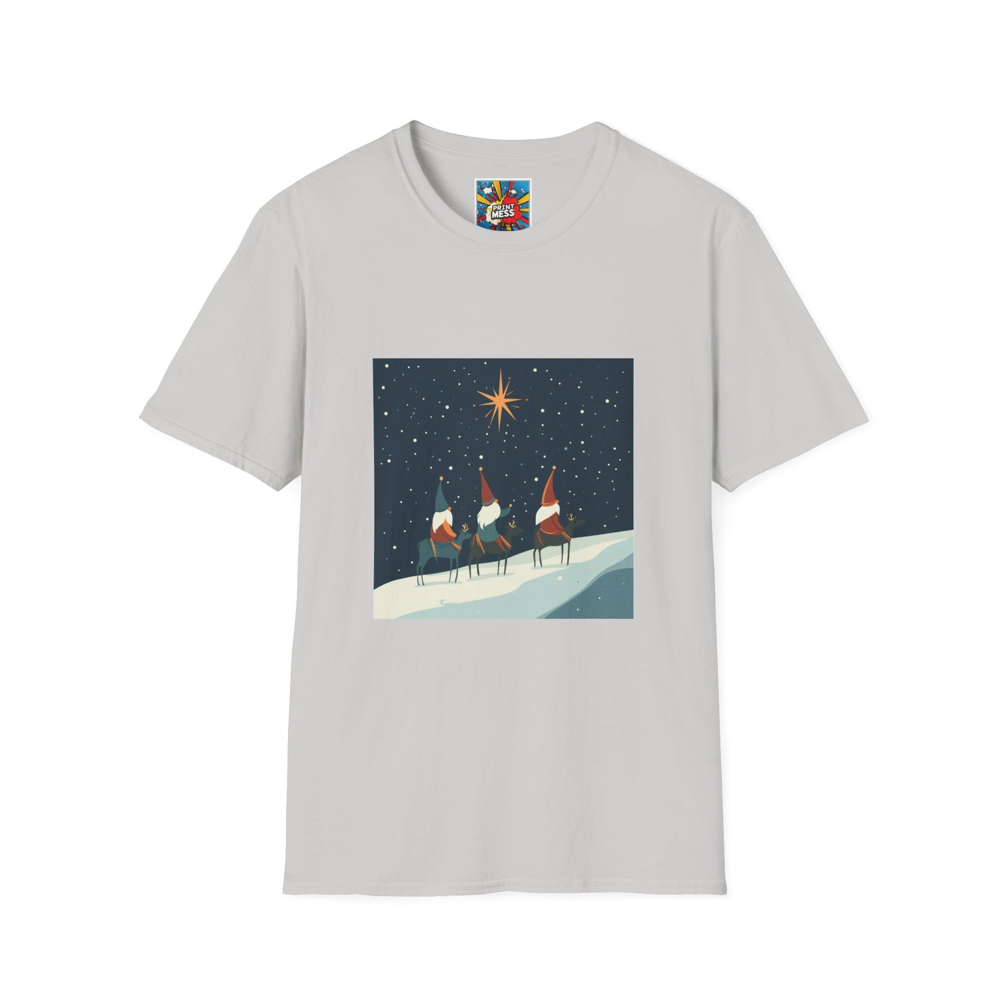 Unisex Soft Style Three Wise Gnomes 009