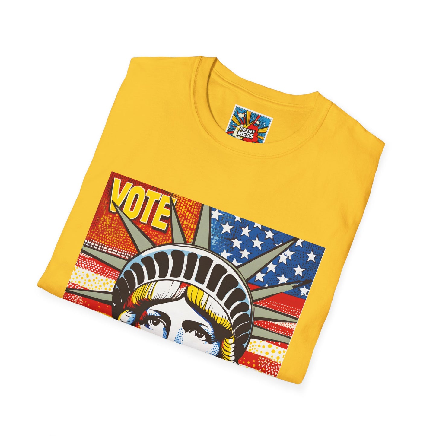 Unisex Softstyle VOTE 2024 2 2024 election shirts