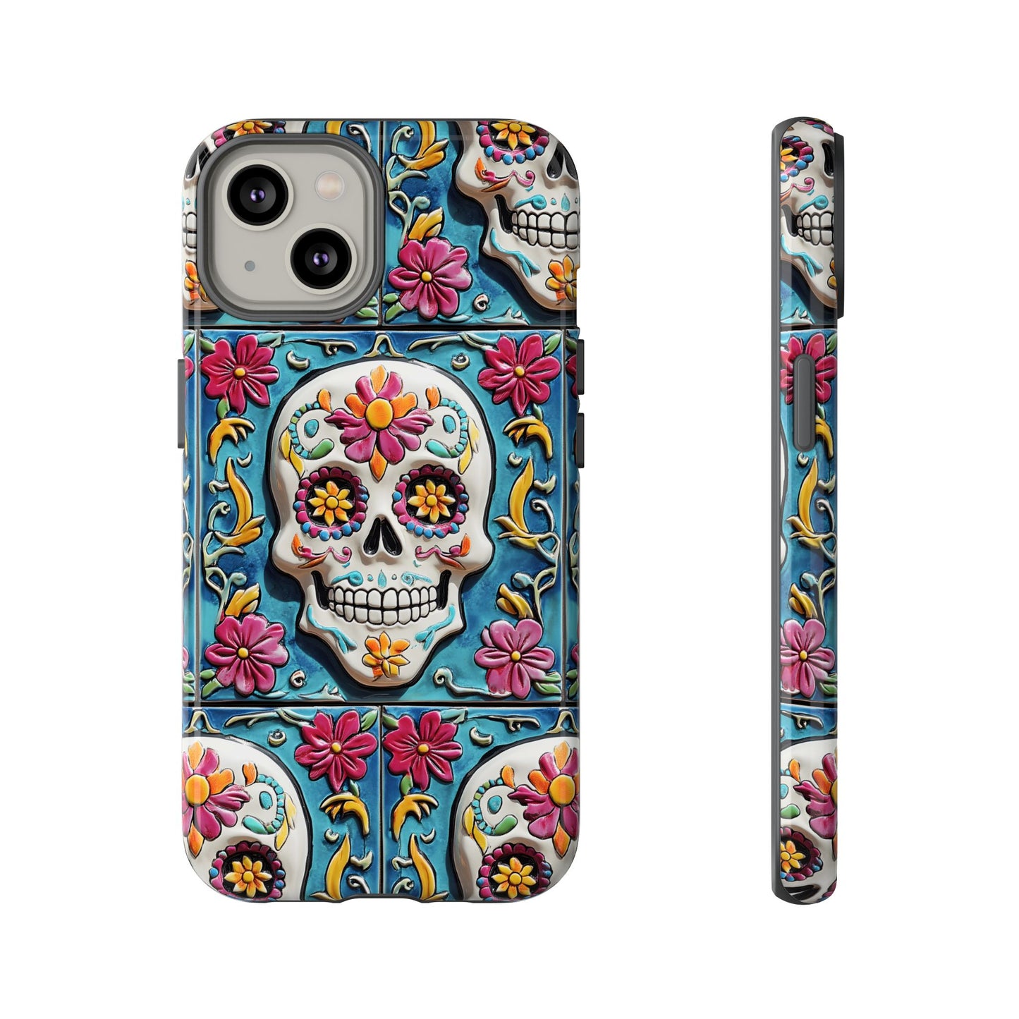 Tough Cases Day of the Dead Dia de Los Muertos Sugar Skull 0001