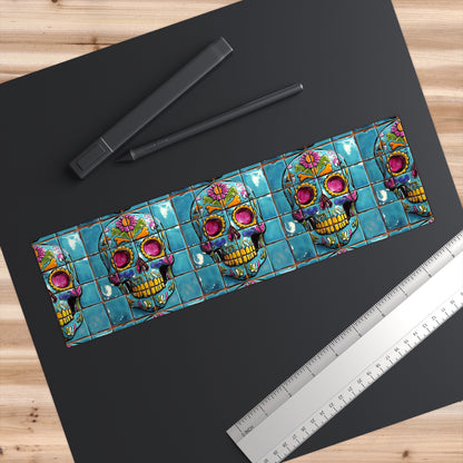 Sugar Skull Bumper Stickers 014, Day of the Dead Dia de Los Muertos, Halloween Decor - Car Decals, Laptop Stickers