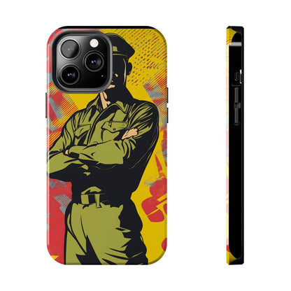 Tough Phone Cases Pop Art Modern Edge Soldier 01