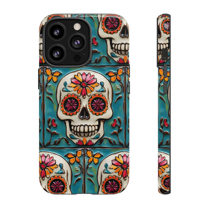 Tough Cases Day of the Dead Dia de Los Muertos Sugar Skull 0010