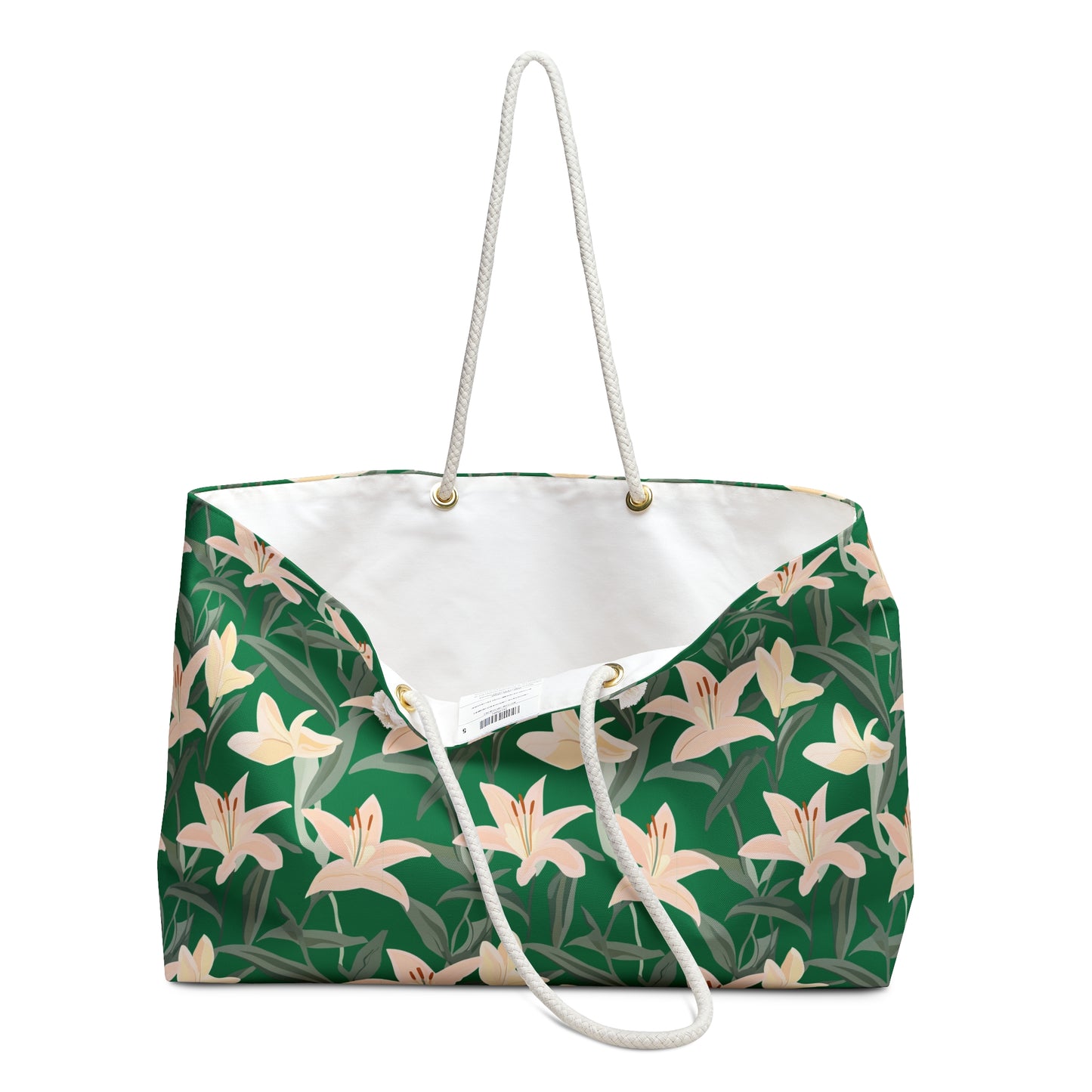 Weekender Bag - Flower Blossum - Green