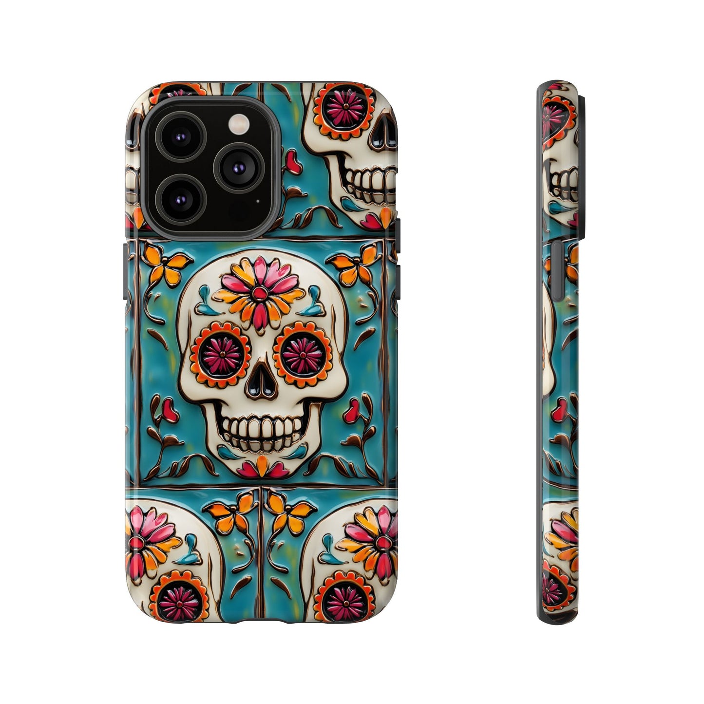 Tough Cases Day of the Dead Dia de Los Muertos Sugar Skull 0010