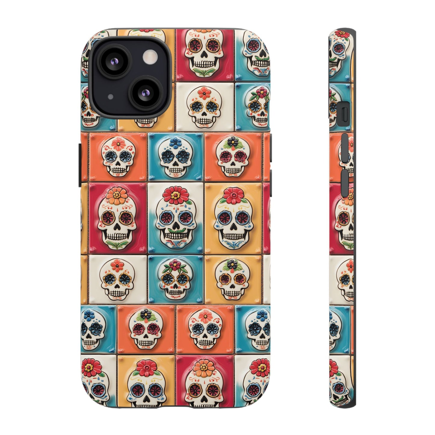 Tough Cases Day of the Dead Dia de Los Muertos Sugar Skull 0024