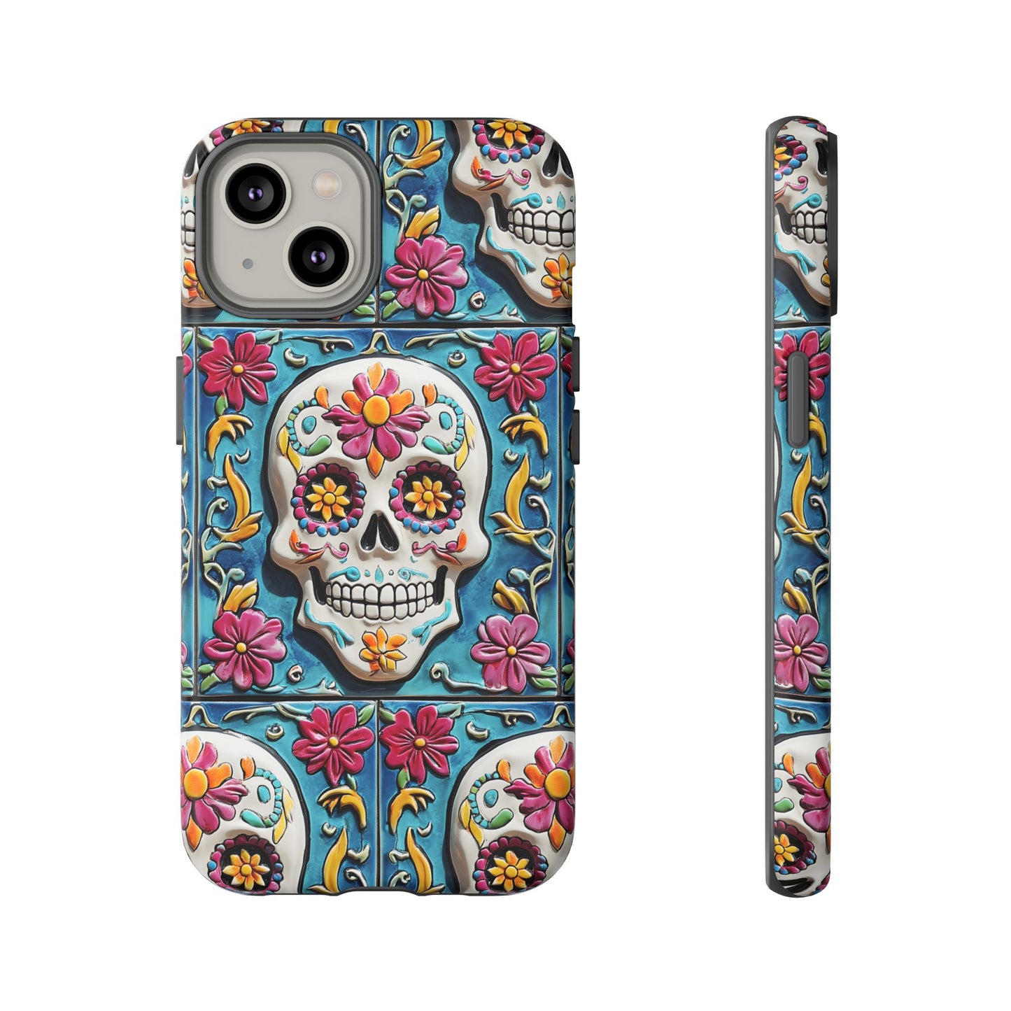 Tough Cases Day of the Dead Dia de Los Muertos Sugar Skull 0001