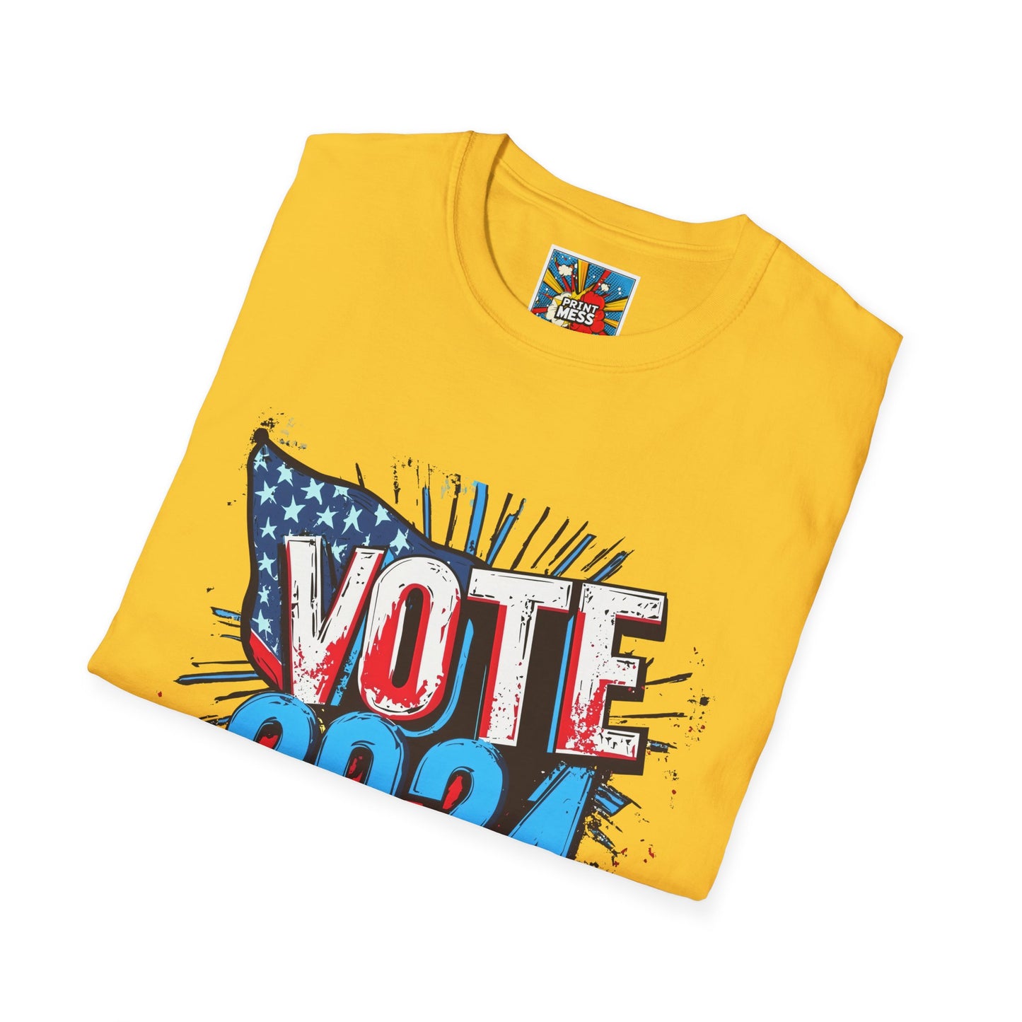 Unisex Softstyle VOTE 2024 6 2024 election shirts