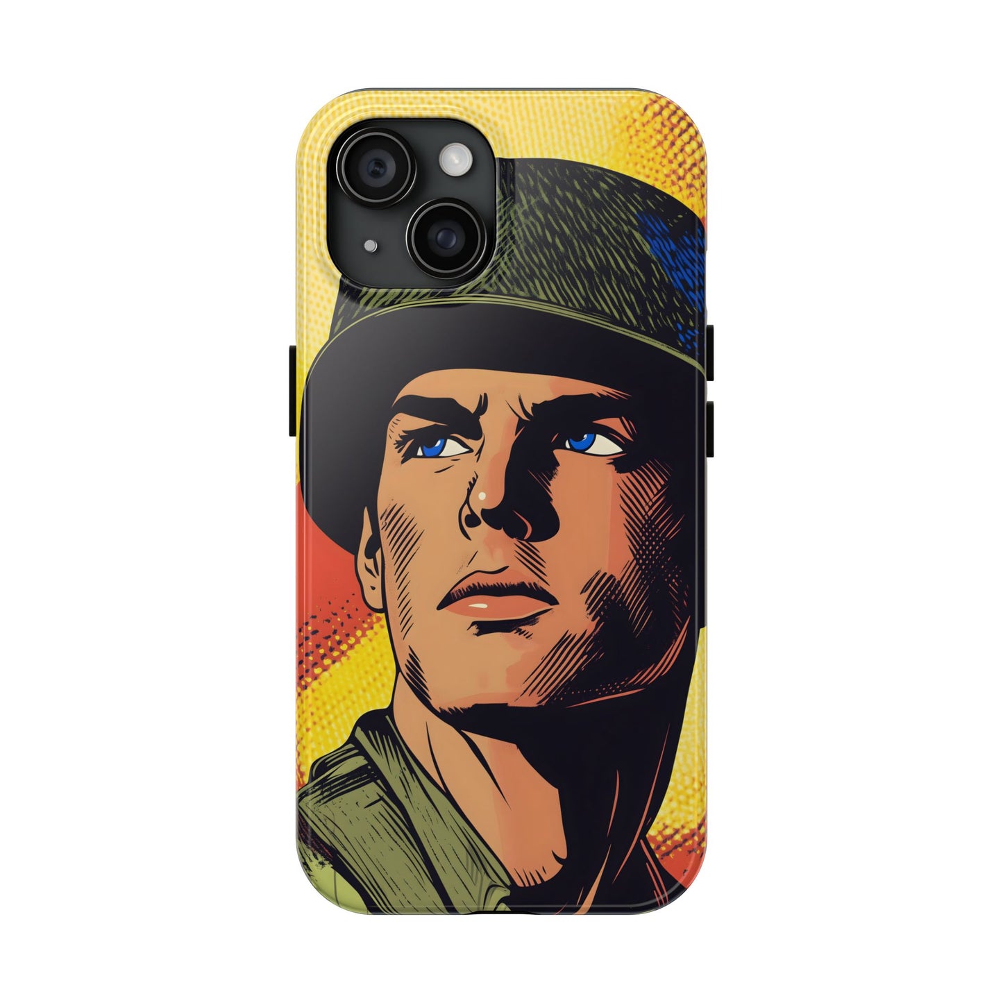 Tough Phone Cases Pop Art Modern Edge Soldier 04