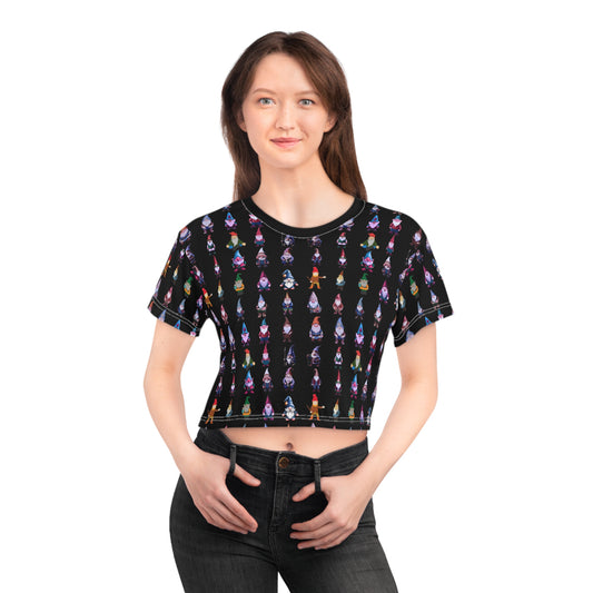 Black-Gnome - Crop Tee