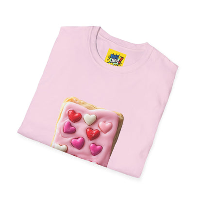 Valentine's Day Candy Heart Tart Unisex Soft-style Tee