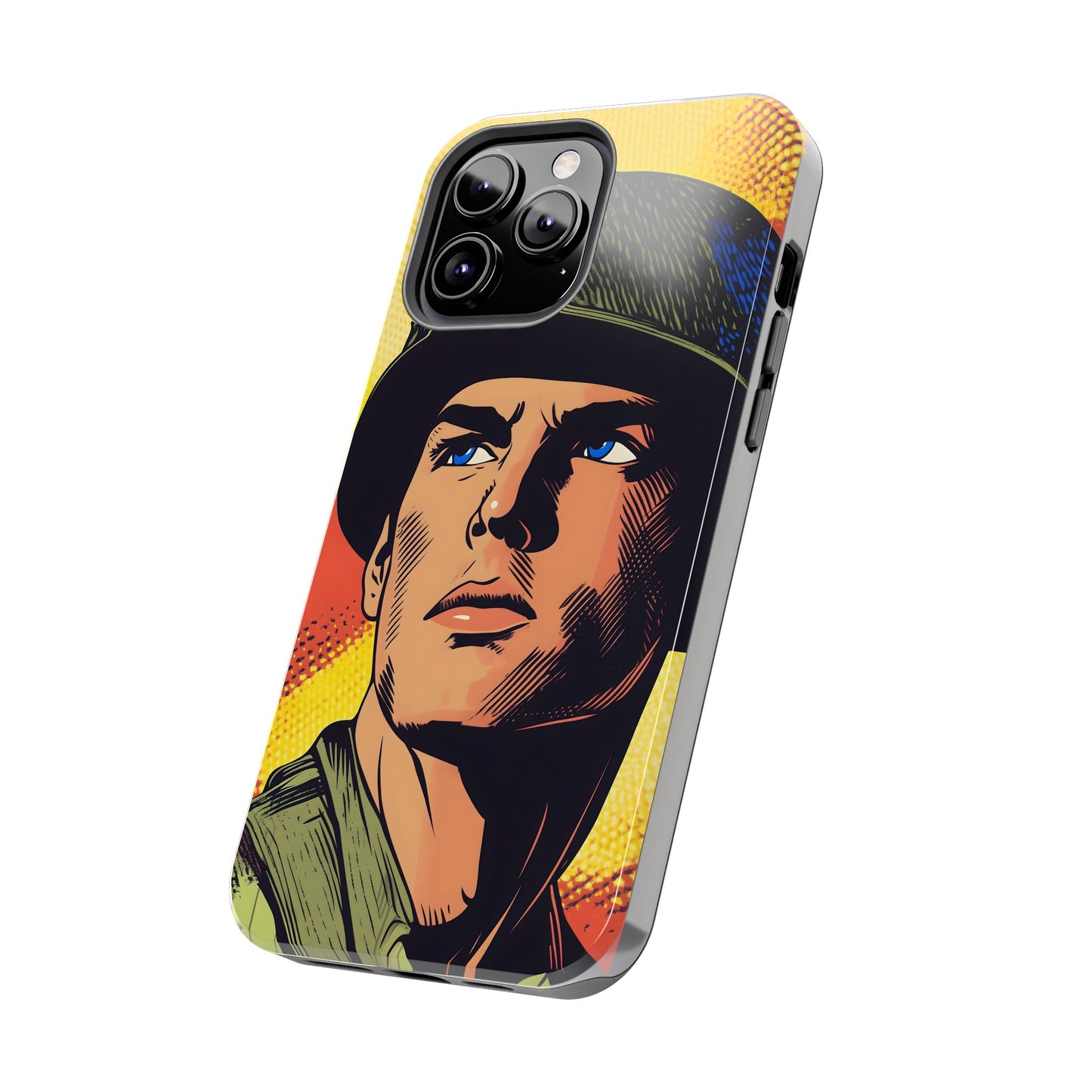 Tough Phone Cases Pop Art Modern Edge Soldier 04