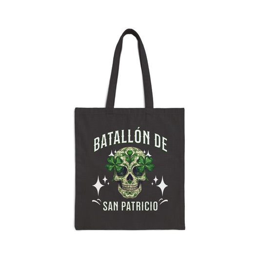 Batallón de San Patricio Cotton Canvas Tote Bag