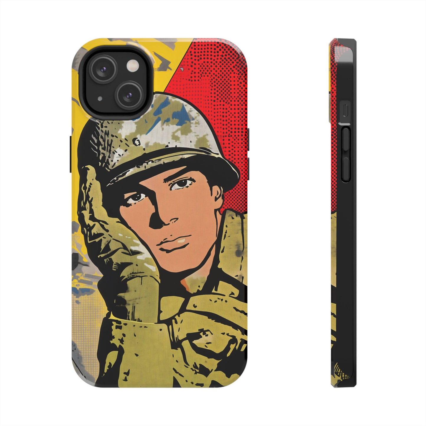 Tough Phone Cases Pop Art Modern Edge Soldier 03